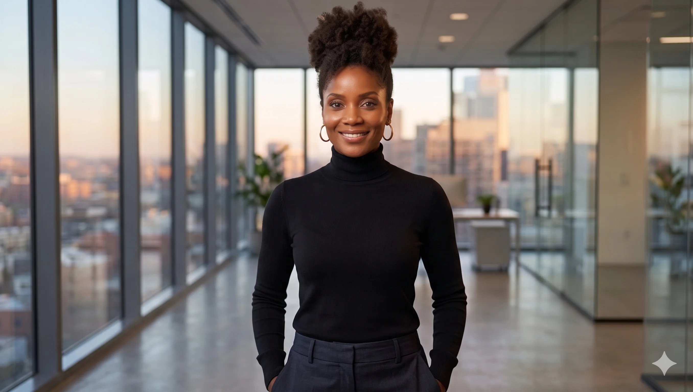 AI avatar presenting as a brand spokesperson